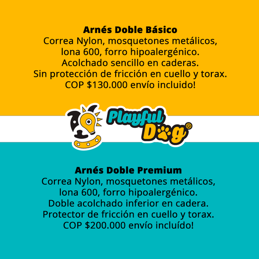 Arnés Para Perro Con Soporte De Cadera