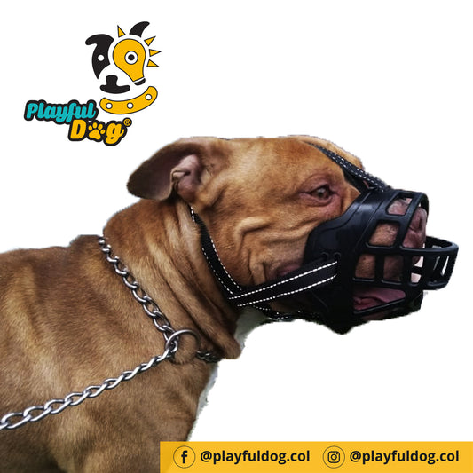 Bozal Para Perro En Caucho